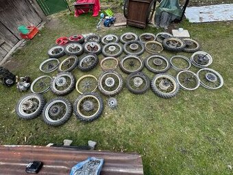 Predám kolesá na moto