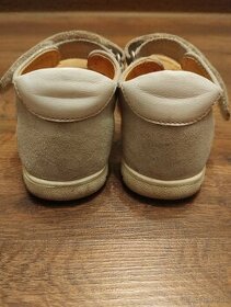 Dievčenské kožené sandále, topanky