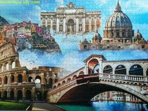 Puzzle 1500 dielikové Taliansko
