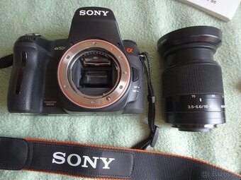 Predám kvalitnú japon. zrkadlovku SONY DSLR A500.