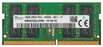 Predám RAM pamäte do notebookov SODIMM DDR4 - 16GB