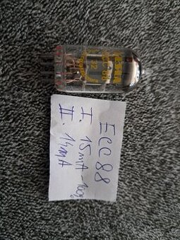 Elektronka ECC88 TESLA merana skusana 100%
