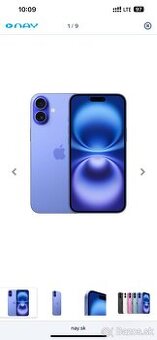 Nový nerozbaleny iPhone 16 plus ultramarine 128gb