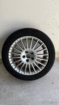 Original 17' hlinikove disky Alfa romeo s pneumatikami