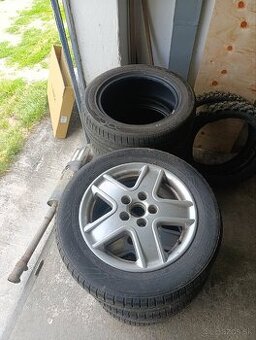 Predám alu kolesá 5x112 R16 Origo vw Sharan