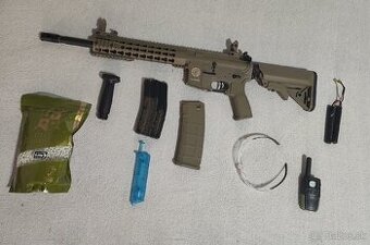 Delta Armory airsoft zbraň M4 AR15 KeyMod 10"