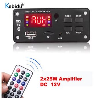 Mini rádio FM, modul, 2x 25W