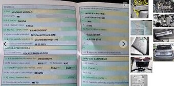 Predám MOTOR DSG ŠKODA FABIA IV (PJ3) 1.0 MPI 2024 999ccm /