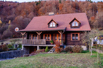 NA PREDAJ zrubový rodinný dom v malebnej dedinke Majdan