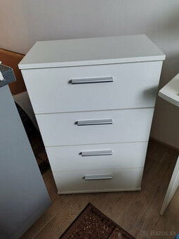 Komóda biela