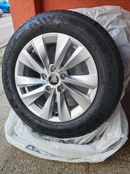 NOVÉ ORIGINÁL DISKY ŠKODA 16" + NOVÉ PNEU