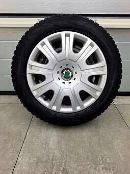 ORIGINÁL SADA PLECHOVÝCH DISKOV ŠKODA 5x100 R15