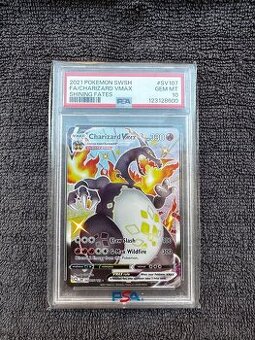 Pokemon karta kartičky	Charizard V Max	SV107	PSA 10