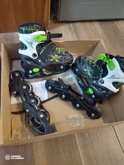 Detské korčule 2v1