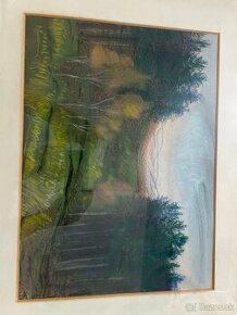 Mária Miková Podhradská - pastel