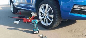 Rázový Aku uťahovák-ONEVAN,Gisam, pre Aku Makita batéria 18V