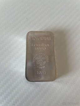 Strieborná investičná tehlička