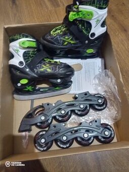 Detské korčule 2v1