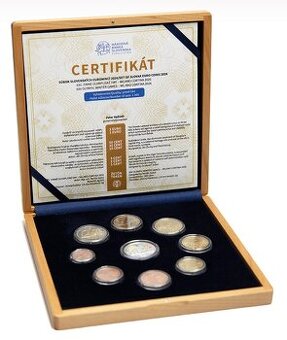 Sada obehových EURO mincí SR 2026 - ZOH Milano Proof