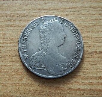 Predám 1 toliar 1762 Viedeň Mária Terézia