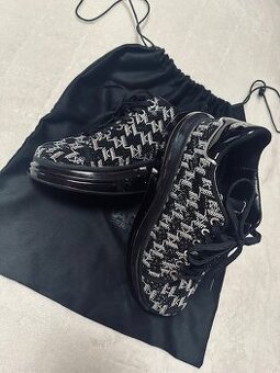 Krásne kožené topánky s kamienkami Karl Lagerfeld originál