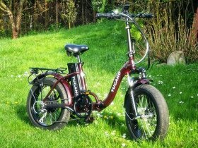 Predám e-bike, SKLADAČKA s motorom BAFANG - 1
