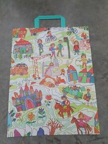 100ks darčekové papierové tašky Rozmer 42x32cm