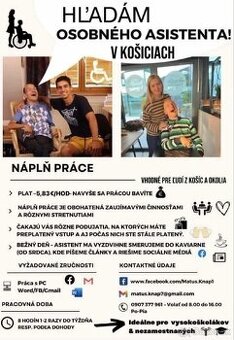 Hľadám osobného asistenta