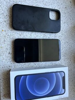 Predam iphone Apple 12 mini cierny 64gb