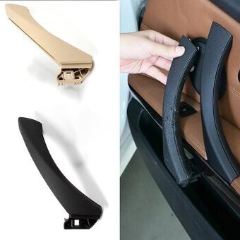 BMW E90 E91 E92 E93 - nove cierne / bezove madlo dveri