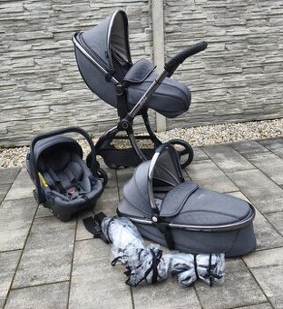 Kočík Babystyle Egg2 farba Quartz sivá