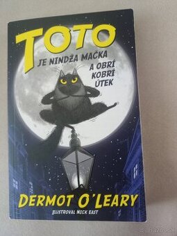 Kniha TOTO je nindza macka a obri kobri utek