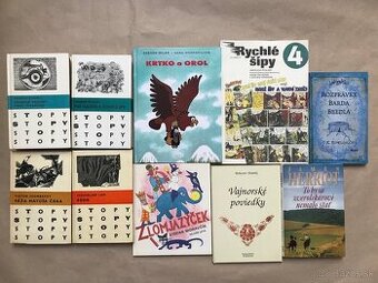 Rychlé šípy, Pán Tragáčik, Krtko a orol, Dinosaury, Pippi