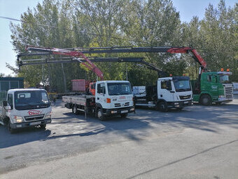 Hydraulická ruka, HR, Mercedes Benz Vario s hydraulickou ru