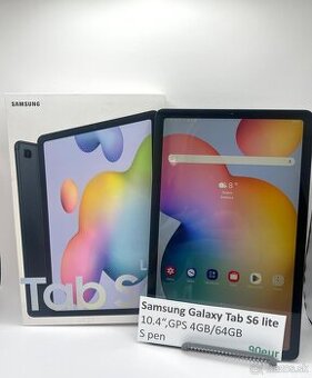 Samsung Galaxy Tab S6 Lite (4GB/64GB, GPS) + S Pen