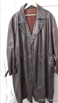 Kožený kabát  retro