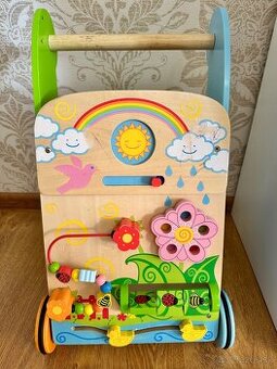 Drevené aktívne chodítko Záhrada