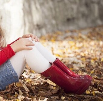 DOLCE & GABBANA - nádherné luxusné detské gumáky