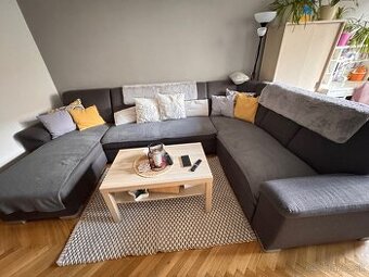 Predám sedačku v tvare U z premioveho materiálu - 1