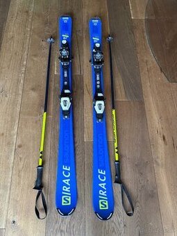 detské lyže 130 SALOMON S/RACE JR, blue