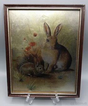 Obraz perletové zajačiky