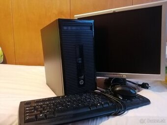 Administratívne PC HP ProDesk 400 G2 / klav./ myš/ monitor