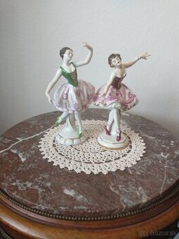 Porcelánové Baletky Volkstedt