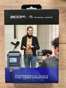 Predám 2x klopové mikrofóny ZOOM F1 ideálne pre videocreat. - 1