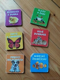 Knihy moja prvá knižnica - zvieratká (6ks knih)
