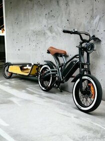 Nový chopper e-bike s prívesným vozíkom - 1