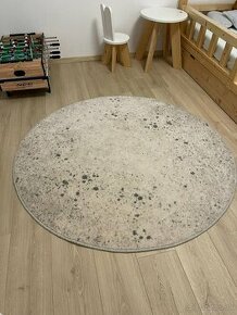 Vlnený koberec Agnella Isfahan M Sean Alabaster kruh 2 ks