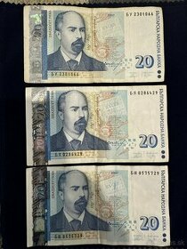 bankovky Bulharsko