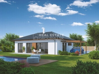 NOVOSTAVBA: 4IZ BUNGALOVOM S VÝMEROU 100 M2