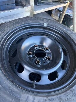 Plechové disky r16 5x120 nové s pneu